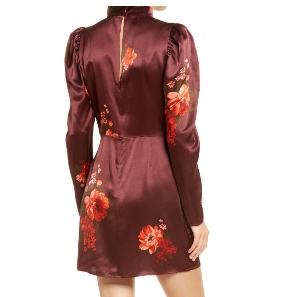 Reformation silk dress size 10